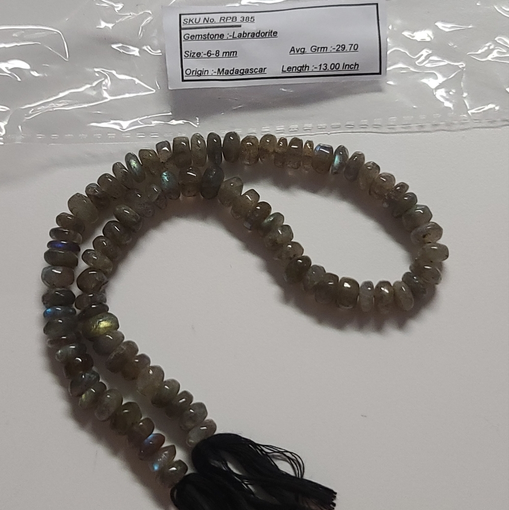Genuine Labradorite gemstone